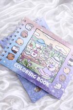 Spiral-bound Characters Coloring Book (Stress Relief) - Image 5