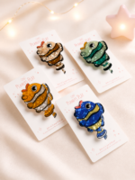 Clown Fish Acetate Hair Claw Clips - Image 3