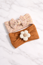 The Floral Edit (Textured Soft Nylon Headbands)