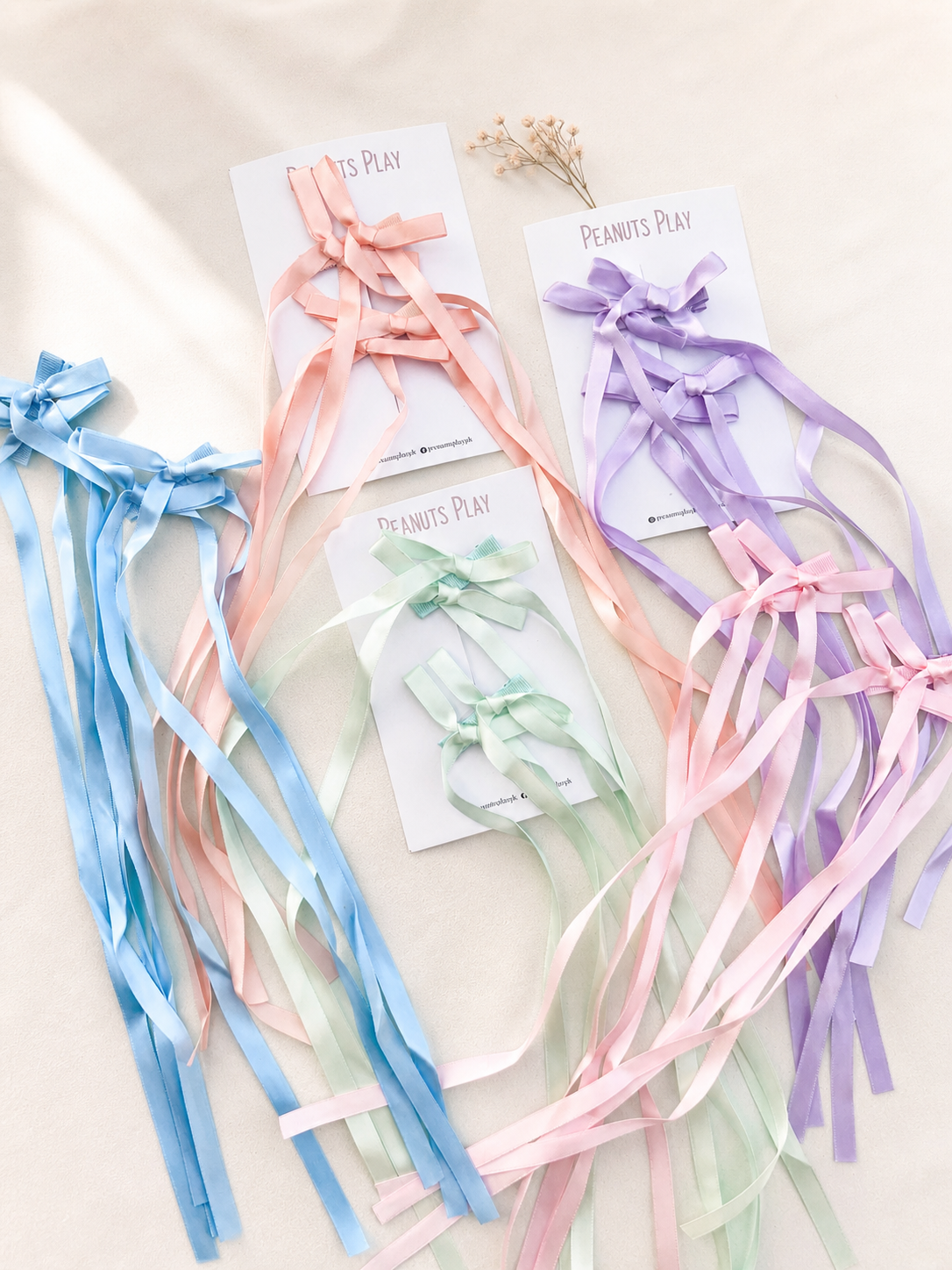 9AB7EA25-F2E8-4F0D-BED5-B8AC03164A8D Double Knot Satin Ribbon Bows - Image 1