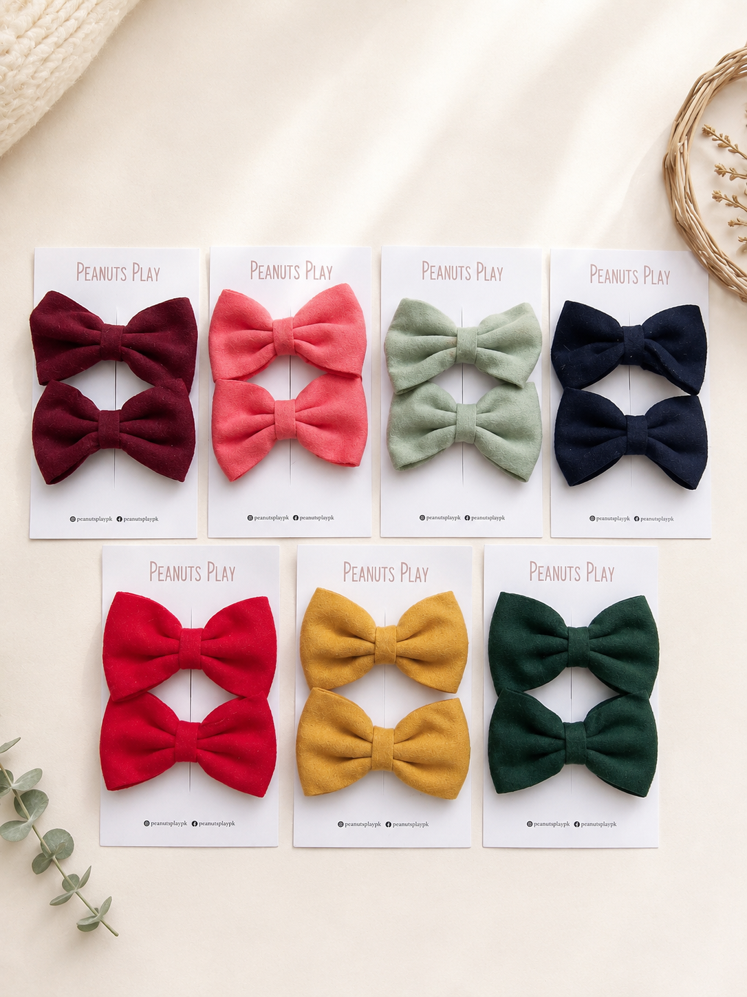 B8130C28-8895-438C-A174-1B39D589A099 Classic Tie Hair Bow - Image 1