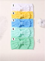 The Pastel Edit (Plain Soft Nylon Headbands) - Image 2