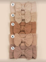 The Brown Edit (Textured Soft Nylon Headbands) - Image 2