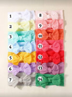 The Colorful Edit (Textured Soft Nylon Headbands) - Image 2