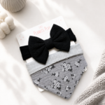 Monochrome Bandana Bib & Band Set