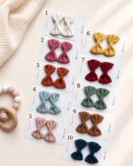 Fabric Hair Bow - Image 2