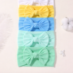 The Pastel Edit (Plain Soft Nylon Headbands)