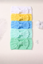 The Pastel Edit (Plain Soft Nylon Headbands)