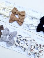 Embroidered/Printed Bow - Image 3