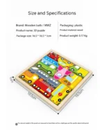 3D Wooden Jigsaw Puzzle - Image 2