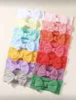 The Colorful Edit (Textured Soft Nylon Headbands)