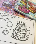 Spiral-bound Characters Coloring Book (Stress Relief) - Image 12
