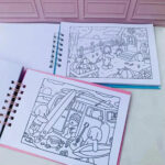 Spiral-bound Characters Coloring Book (Stress Relief) - Image 7