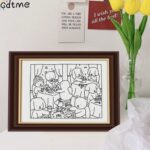 Spiral-bound Characters Coloring Book (Stress Relief) - Image 11