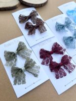 Lace Hair Bows - Image 4