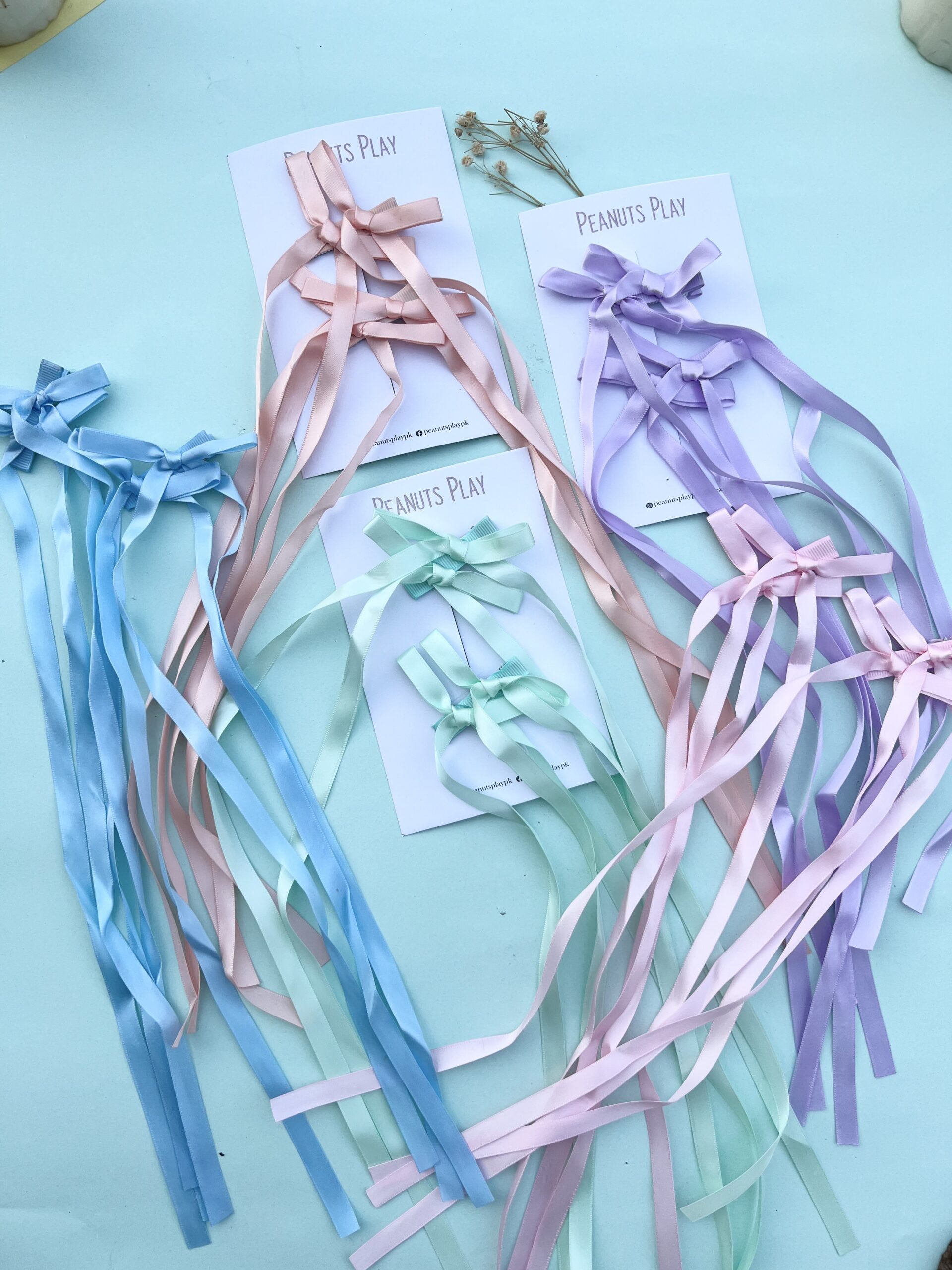 IMG_1834 Double Knot Satin Ribbon Bows - Image 1