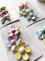 Flower/Bow Tie Hair Pins - Image 4