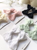 Crochet Knot Hair Bow - Image 2