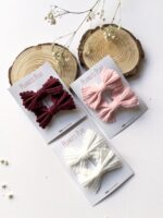 Suede Fabric Bows