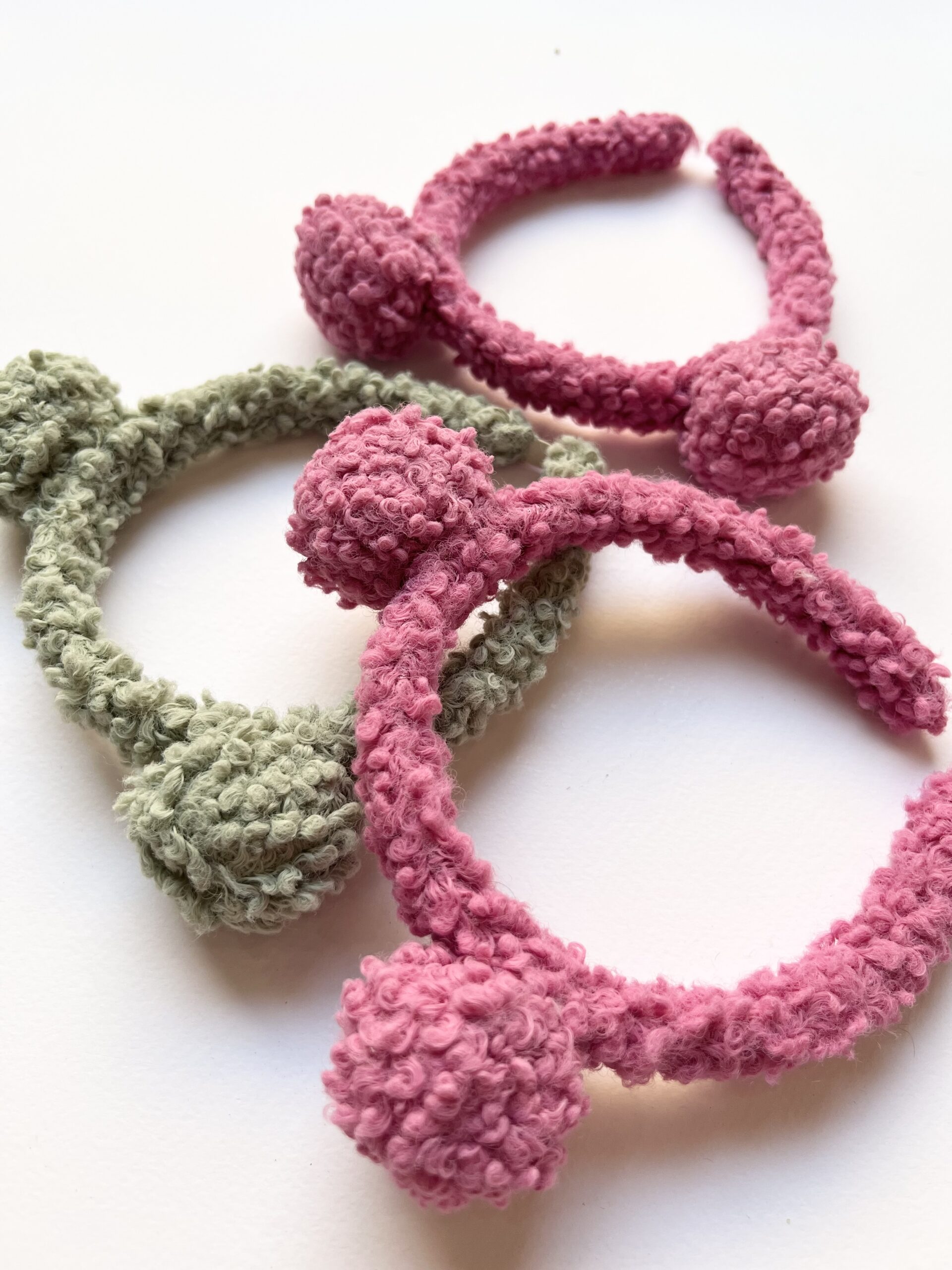 IMG_2577 Sherpa Fur Disney Ear Hairband - Image 1