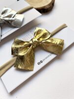 Faux Leather Metallic Headband - Image 3