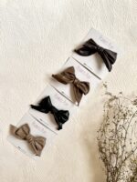 Bowknot Faux Leather Hair Bow