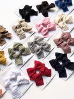 Textured Fabric Bows - Image 4