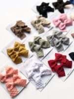 Textured Fabric Bows - Image 3