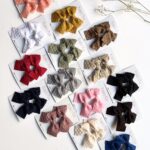 Textured Fabric Bows