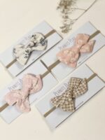 Embroidered/Printed Bow Headband