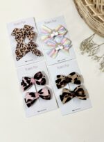 Rainbow/ Leopard Bows