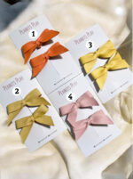 Pastel Leather Bow - Image 2