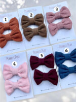 Corduroy Fabric Bows - Image 2