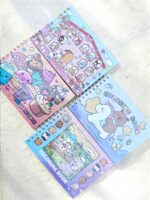 Spiral-bound Characters Coloring Book (Stress Relief)