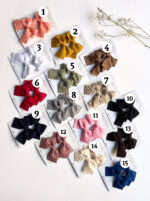 Textured Fabric Bows - Image 2
