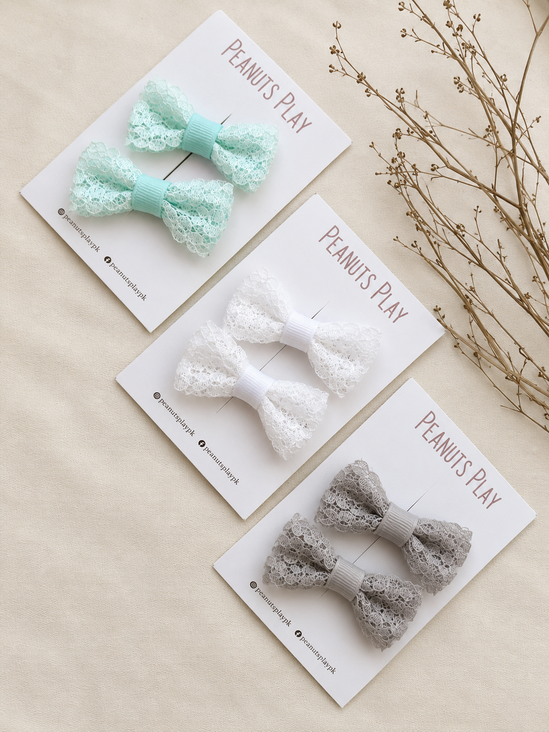 138BE9C5-40CB-49C1-B859-56AB130D943B Lace Bow Tie - Image 1