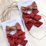 Woven Bow Hair Tie