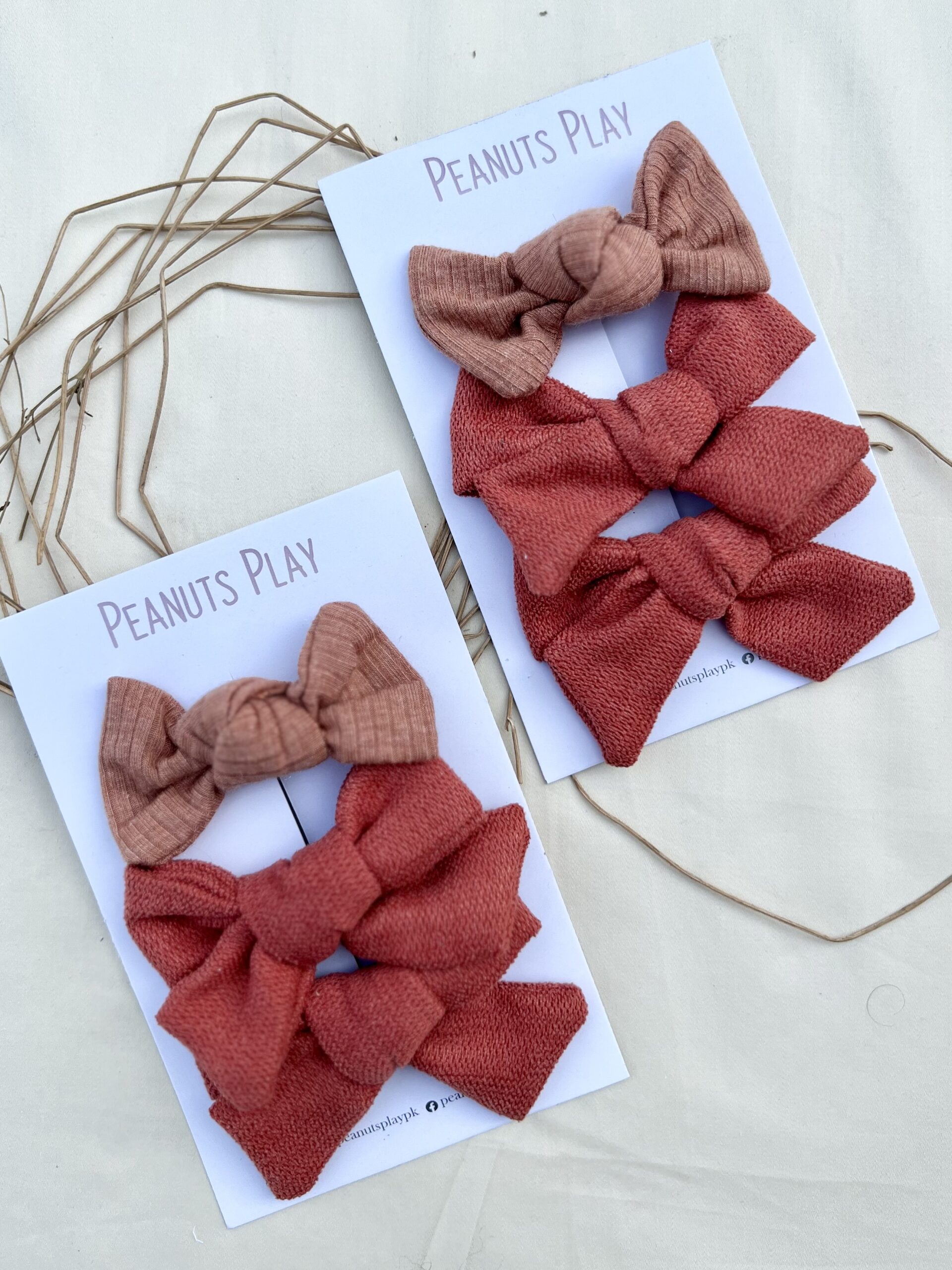 IMG_2272 (1) Woven Bow Hair Tie - Image 1