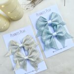 Shimmery Fabric Premium Bows
