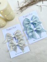 Shimmery Fabric Premium Bows