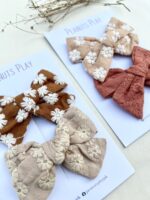 Embroidered Fabric Bow - Image 4