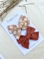 Embroidered Fabric Bow - Image 5