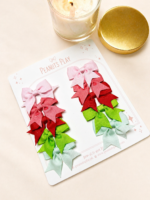 Grosgrain Ribbon Bows Set (Set of 5 Pairs) - Image 3