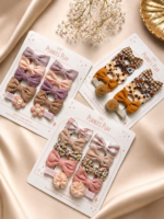 Premium Printed Bows (Set of 5 pairs)