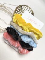 Velvet Scrunchies (Set of 5) - Image 5