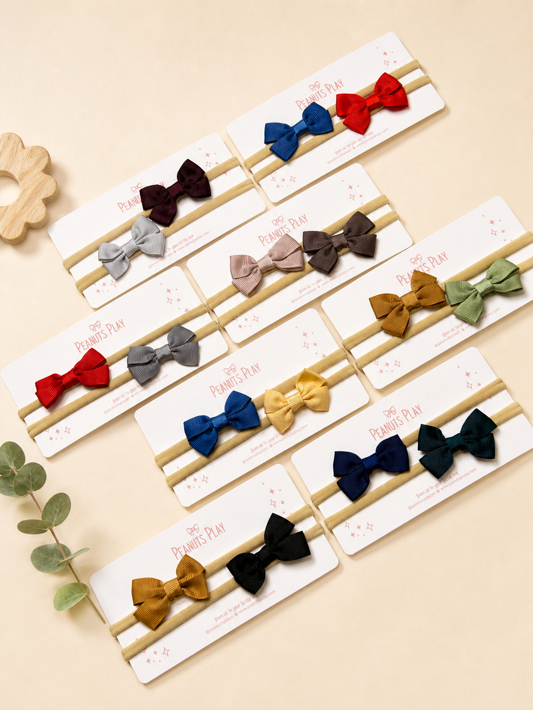 0689BC7C-3B9F-4235-8B19-C45D8C307110 Classic Cutie Bands Set (Set of 2 Headbands) - Image 1