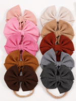Big Bow Textured Headbands - Image 2