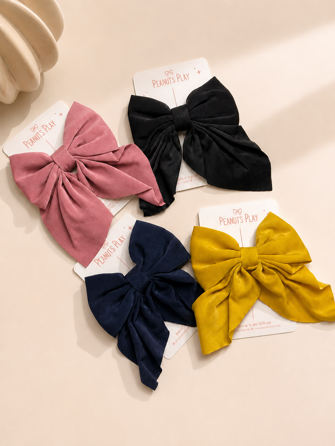 54CF2B9B-6DB1-479E-A110-0BEC3E263A14 Big Silk Bows - Image 1