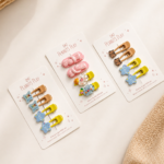 Mini Fun Snap Clip Set ( Set of 2 pairs)