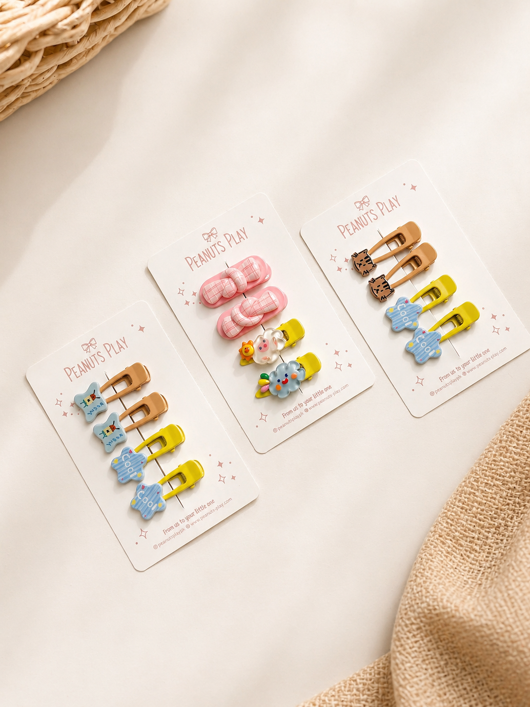 68956819-3164-46FC-929C-16118B20816C Mini Fun Snap Clip Set ( Set of 2 pairs) - Image 1